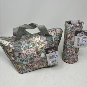 Sanrio Insulted Mini Lunch Bag & Water Bottle Cooler Bag-NEW